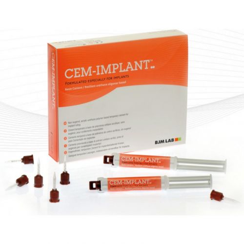 Цемент для временной фиксации реставрационных работ на имплантах Cem-Implant Automix (набор)