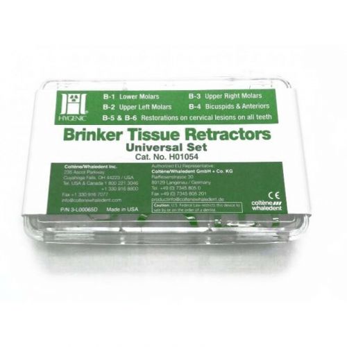 Набор кламмеров для сильноразрушенных зубов Hygenic Brinker Clamps Kit (6 шт.)