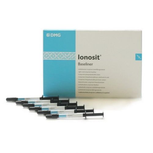 Материал прокладочный светоотверждаемый компомерный Ionosit-Baseliner (6 шприцев по 1,5 г)