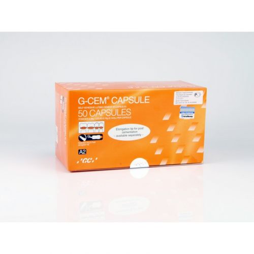Цемент композитный самоадгезивный для постоянной фиксации GC G-CEM Capsule (50 капсул)