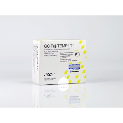 Цемент стеклоиономерный для временной фиксации ортопедических конструкций GC Fuji Temp LT (набор)