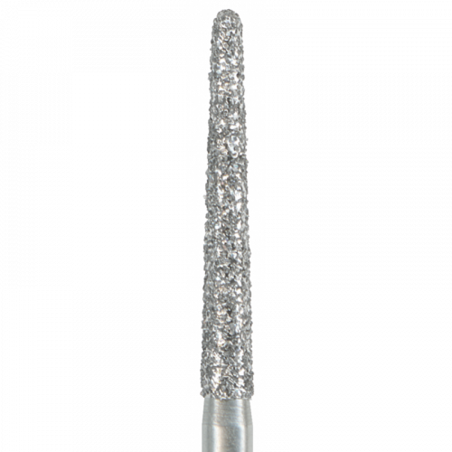 Бор алмазный конусной формы с круглым концом удлиненный 850L