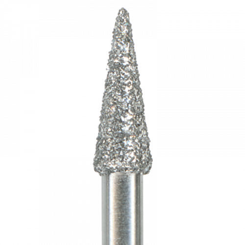 Бор алмазный конусной формы с острым концом 852-HP