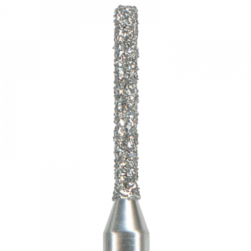 Бор алмазный цилиндрической формы с закругленным концом 836KR