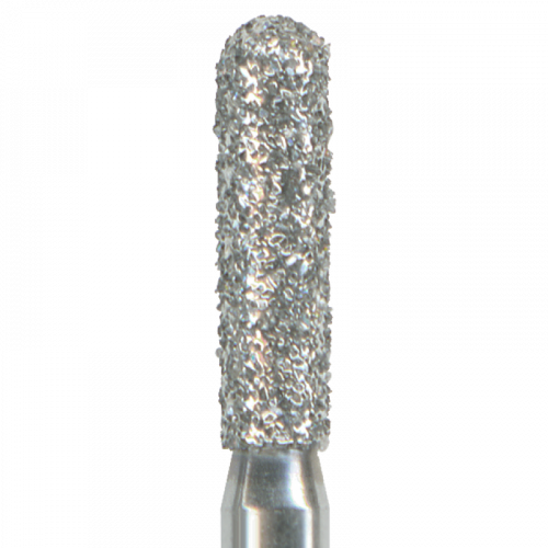 Бор алмазный цилиндрической формы с закругленным концом 880