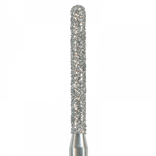 Бор алмазный цилиндрической формы с закругленным концом 882