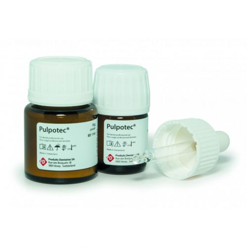 Материал для лечения витальных моляров методом пульпотомии Pulpotec (15 г + 15 мл)