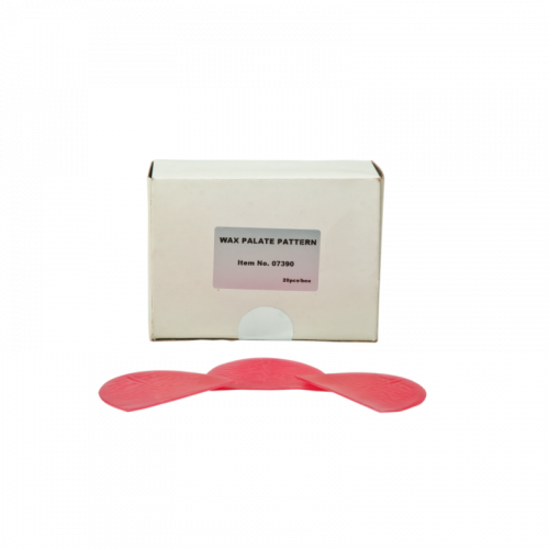 Воск розовый Palate wax пластинами под форму нёба (20 шт.)