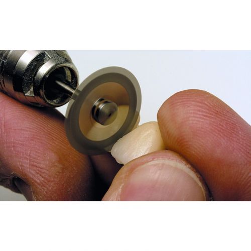 Диск алмазный отрезной для сепарирования керамики с двусторонним покрытием и с зубьями Turbo-Flex S (1 шт.)