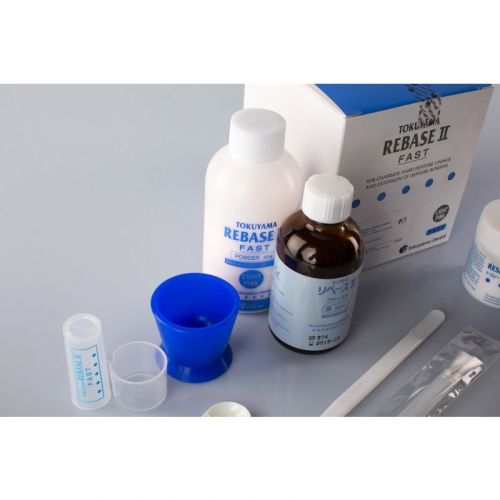 Материал для перебазировки съемных зубных протезов Rebase II (набор)