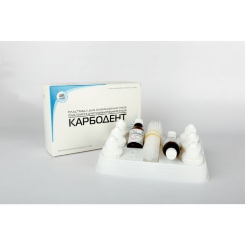 Материал для пломбирования кариозных полостей различных групп постоянных зубов Карбодент (набор)