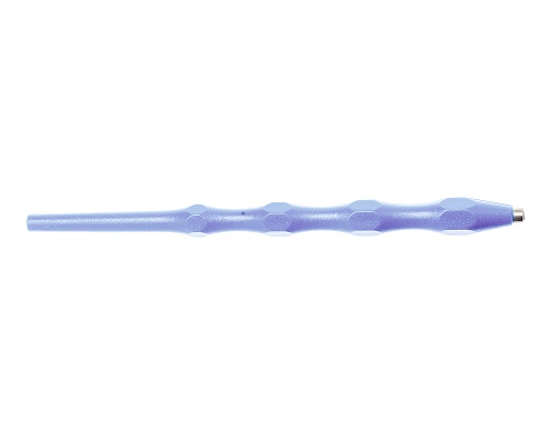 Стоматологический инструмент - Силиконовая ручка для зеркала, светло-голубая