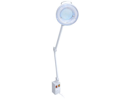 Стоматологический светильник - СН-2 с направленным светом на кронштейне и увеличительным стеклом