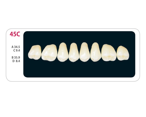 Зубы - Зубы Uniсryl Plus 45C