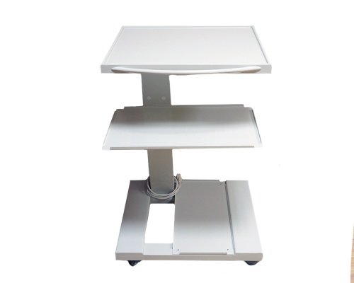 Стоматологическая мебель - Стойка мобильная А-011 -полностью в белом цвете