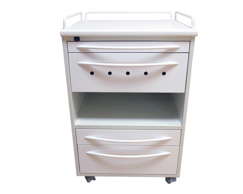 Стоматологическая мебель - Модуль А-016Б с 3 ящиками и бактерицидной лампой Philips, белый