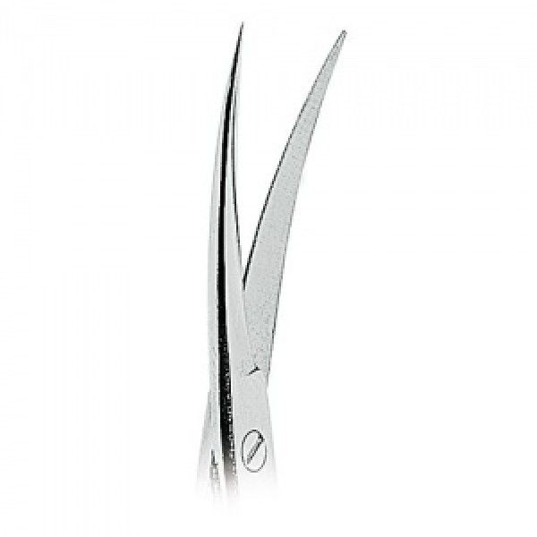 Ножницы для десны N2 изогнутые по плоскости, 12 см