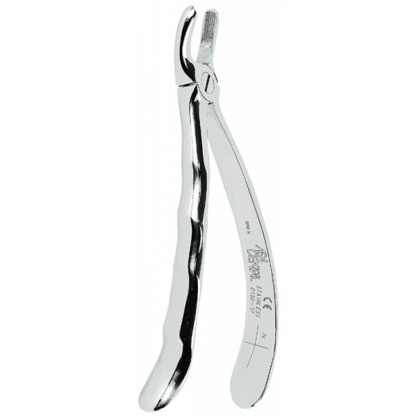 Щипцы N17 для удаления зубов для верхних правых моляров с зубчиками с анатомической формой ручки