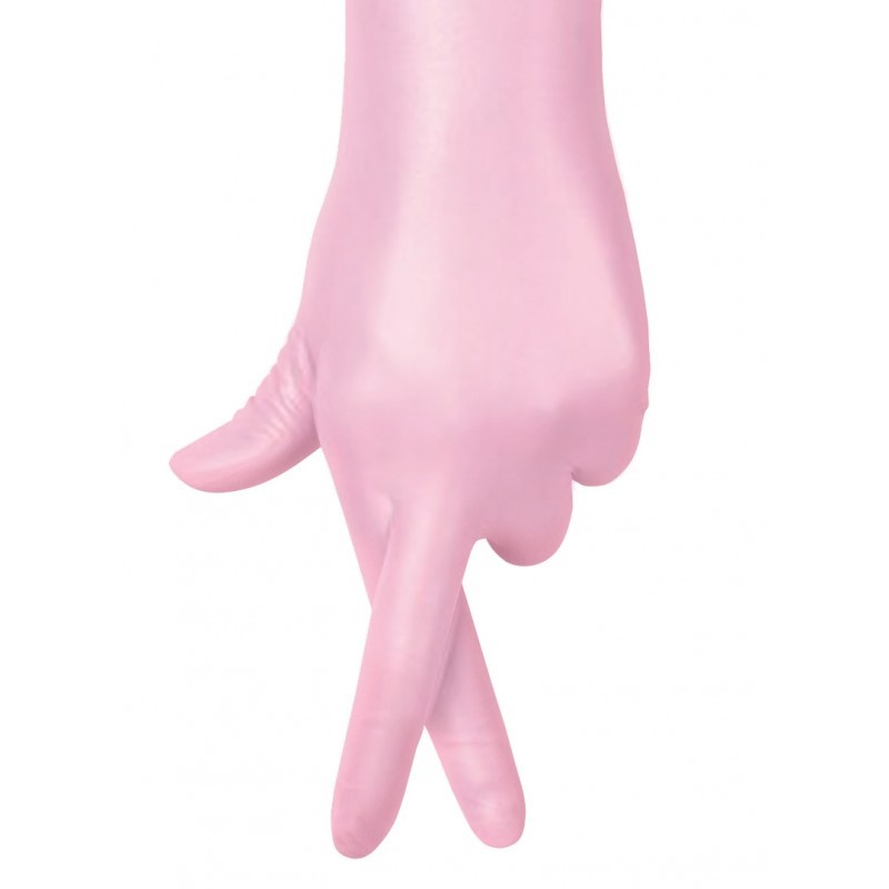 Перчатки нитриловые розовый перламутр Adele (100 шт.)