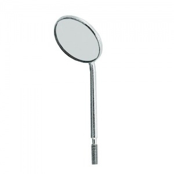 Зеркало без ручки увеличивающее на удлиненной ножке, диаметр 24 мм, 1 штука