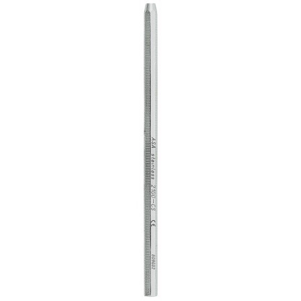 Ручка для зеркал полая восьмигранная, нержавеющая сталь, 120 мм